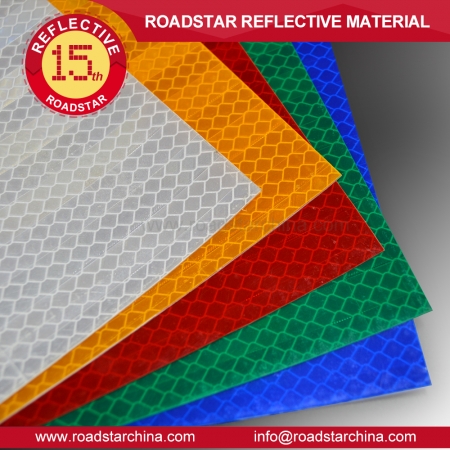High Intensity grade prismatic reflective sheeting for traffic sign 