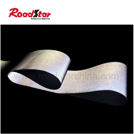 RS-810 Cheap quality TC Backing Reflective Fabric 