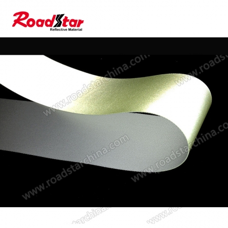 RS-FR02 Fluorescent Yellow 100% cotton Reflective Flame Retardant Fabric 