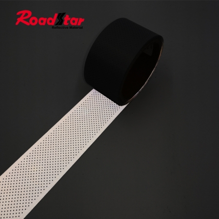 Perforated Retro Reflective Fabric Tape 