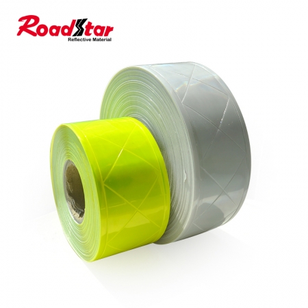 Micro Prismatic Reflective PVC Tape for high visibility clothing 