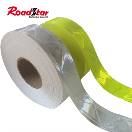 EN 20471 Quality Micro Prismatic Reflective PVC Tape 