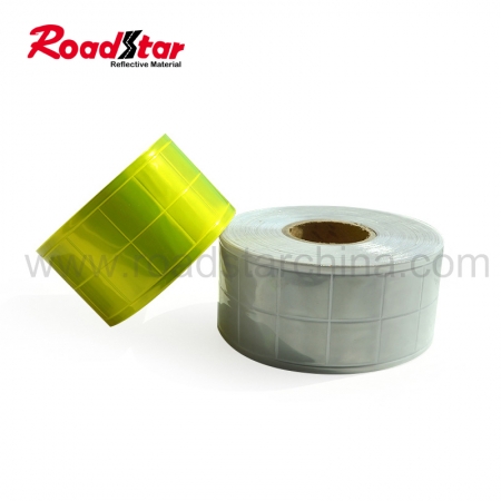Micro Prismatic Reflective PVC Tape for high visibility clothing 