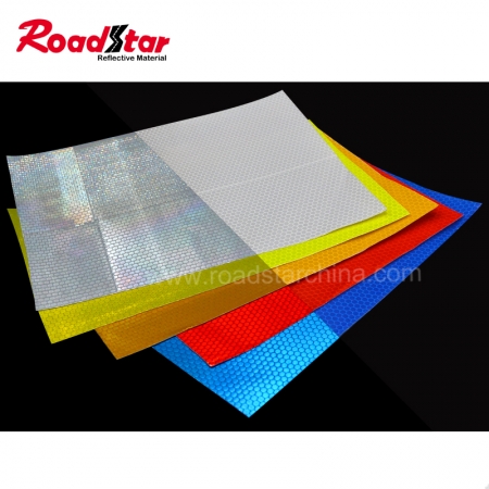 Micro Prismatic PVC Reflective Sheeting for advertising signs 