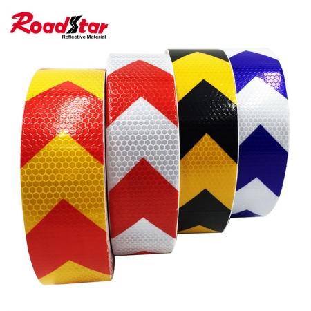 5cm width Arrow Reflective Safety Tape for Vehicles 