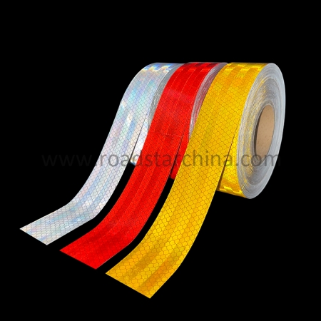 ECE 104R Waterproof Aluminized High Intensity Prismatic type III Reflective tape sticker for Vehicle Truck Car Trailer Safety 