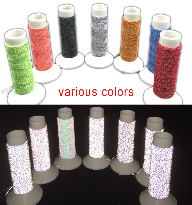 reflective embroiderey yarn