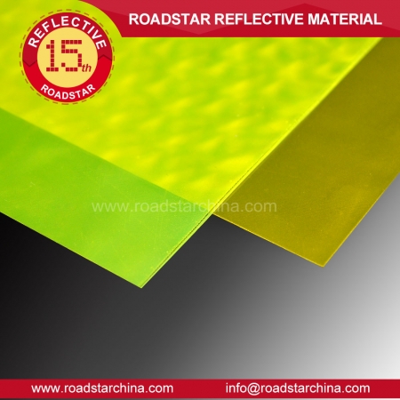 Micro Prismatic Reflective PVC Sheet 