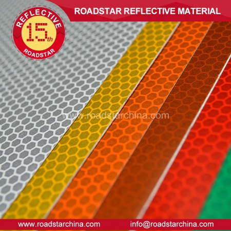 High intensity grade Acrylic glass beads retro reflective sheeting 