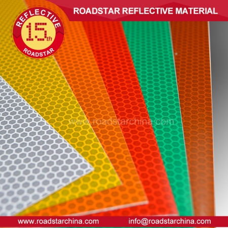 High intensity grade Acrylic glass beads retro reflective sheeting 