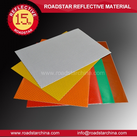 High intensity grade Acrylic glass beads retro reflective sheeting 