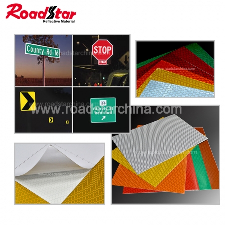 5 Years High intensity Grade PET Glass Beads Reflective Sheeting 