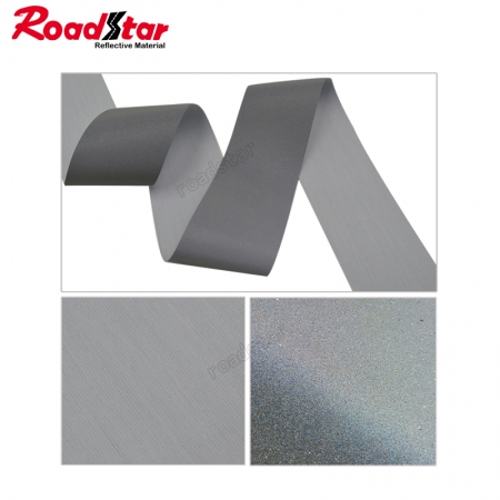 RS-880 Light Industrial Washable High Silver Reflective Fabric for workwear 
