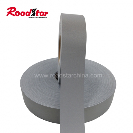 RS-885 High Silver Reflective Fabric Tape for heavy Industrial washing 