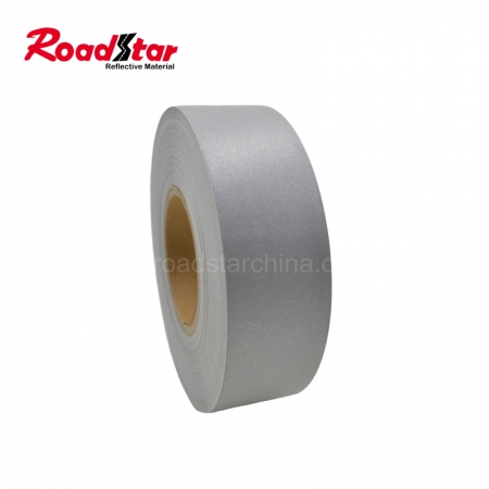 RS-833 High Silver TC Backing Retro Reflective Fabric 