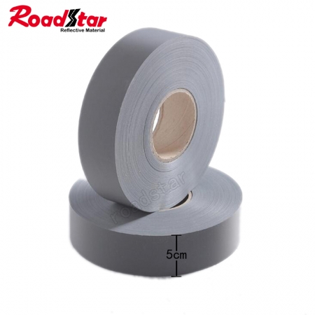 RS-922 EN 20471 Class 2 100% polyester Backing Reflective Fabric 
