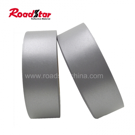 RS-933 High Silver 100% Polyester Retro Reflective Fabric 