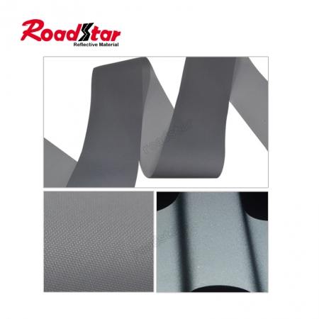 RS-910 Normal quality 100% polyester Reflective Fabric 