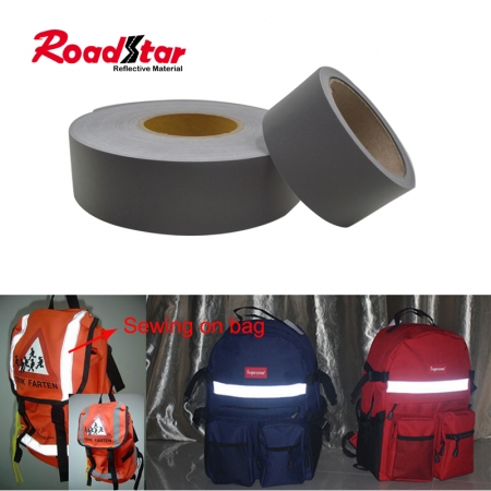 RS-910 Normal quality 100% polyester Reflective Fabric 