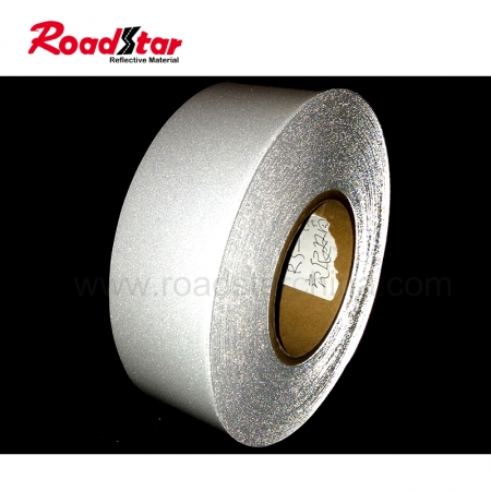 High Silver Double Side Reflective Stretch Fabric 