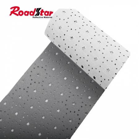 Perforated Retro Reflective Fabric Tape 