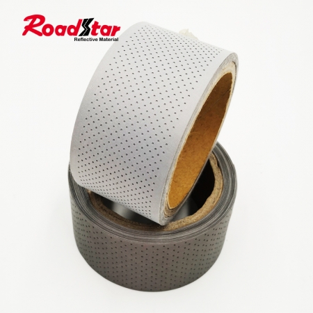 Perforated Retro Reflective Fabric Tape 
