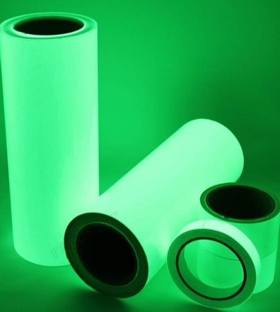 PVC type photoluminescent adhesive film 4 hours glowing time 