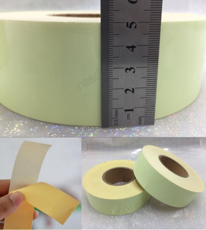 PVC type photoluminescent adhesive film 4 hours glowing time 