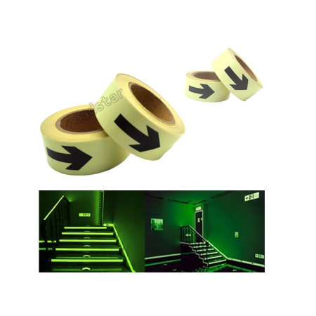 Acrylic type glow in the dark film 4 hours glowing time 