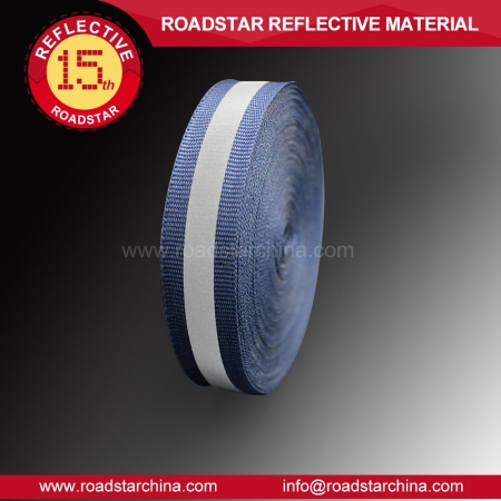 Customized Iron-on Reflective Webbing Tape 