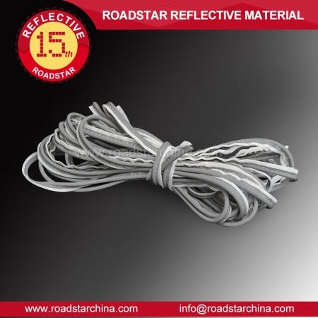 High visibility Retro Reflective Piping for clothing 