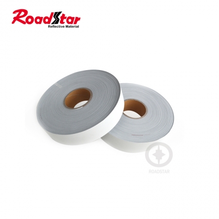 RS-FR01A Silver Aramid Backing Flame Retardant reflective tape for clothing RS-FR01A 
