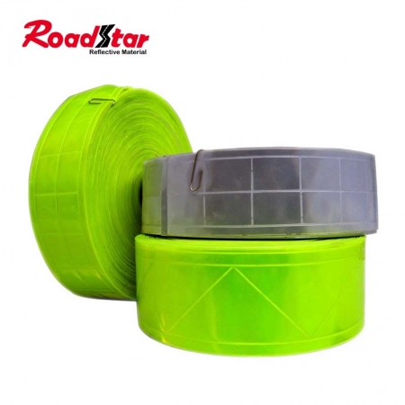 Micro Prismatic Reflective PVC Tape for high visibility clothing 