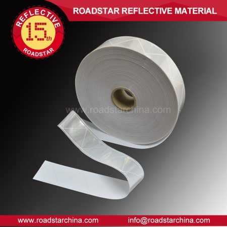 EN 20471 Quality Micro Prismatic Reflective PVC Tape 