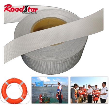 Fabric Backing Solas Grade Marine Reflective tape 