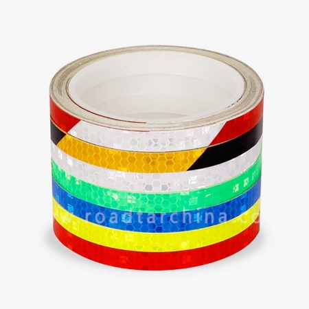 1cm width waterproof micro prismatic sheeting reflective pinstripe tape for bicycle 
