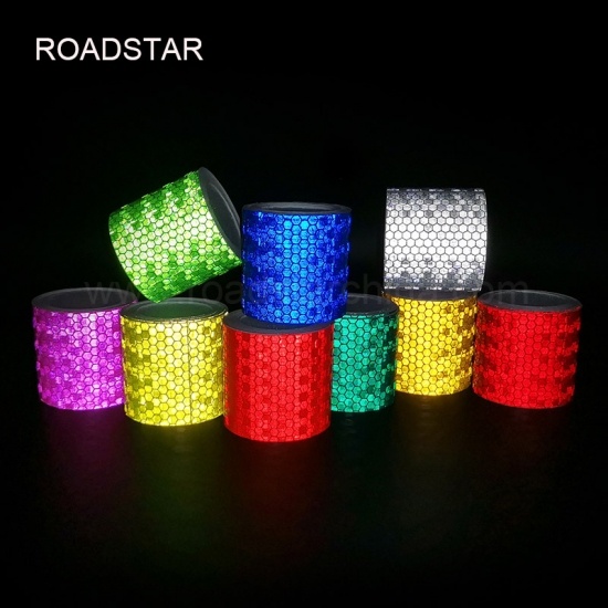 5m Reflective Strip Sticker 2-5cm Heat Transfer Safety Reflective