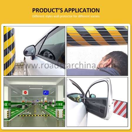 Safety Parking Sticker Reflective Garage Wall Protector Foam for Wall Corner Guard Car Door Protector 