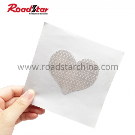 Customized High Visibility Self-Adhesive DIY Reflective Sticker for Car ,Motocycle,Bike,Helmet 