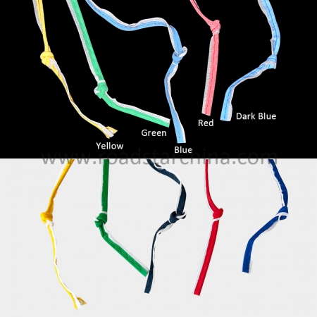 Colorful 100% Polyester Sew On Reflective Fabric Piping Trim For Tracksuit 