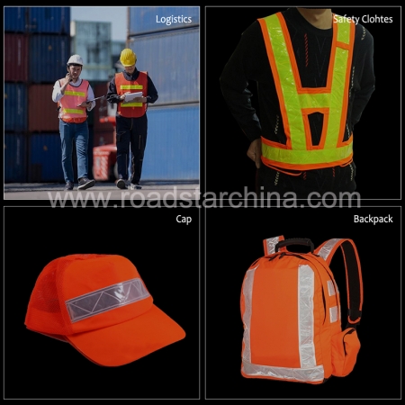 Shinny Zigzag Fluorescence Yellow PVC Reflective Trim Tape Lamina Reflectante Prisma PVC Reflective PVC Lattice Tape For Uniform 